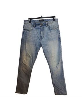 SMOG Mens Light Blue Denim Jeans  Kj0716D